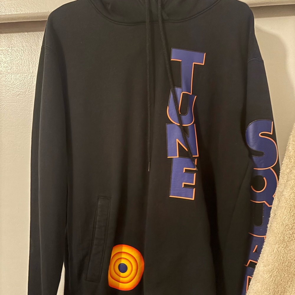 Nike Black and Orange Tune Squad Men's Sweater
